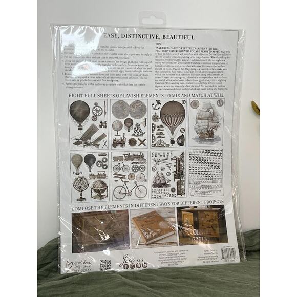 Exploration - IOD Transfer Pad - Eight 12"x16" Sheets - Brand New - Picture 2 of 2